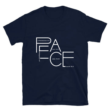 PEACE Short - Sleeve Unisex T-Shirt - Faith Expressions