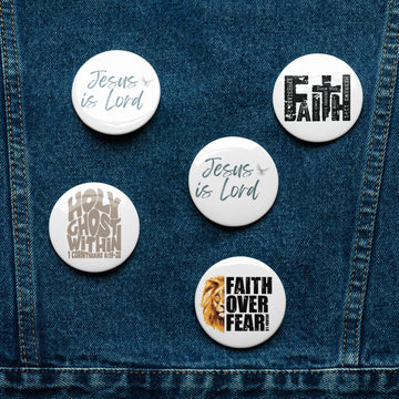Pin buttons set 1 - Faith Expressions