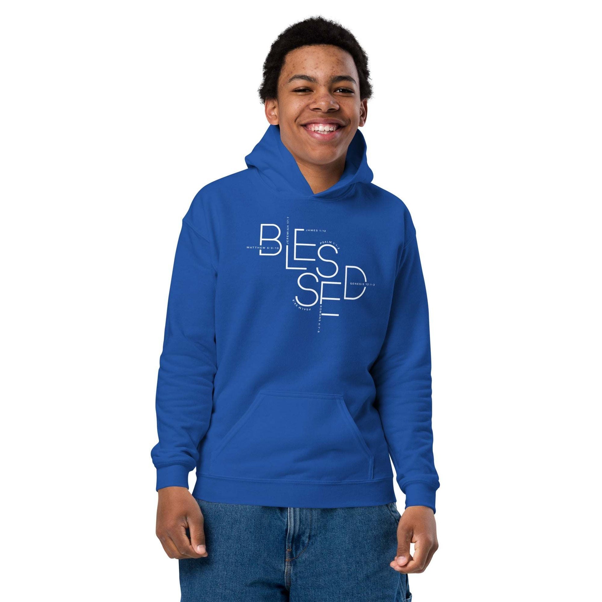 BLESSED Teen hoodie - Faith Expressions
