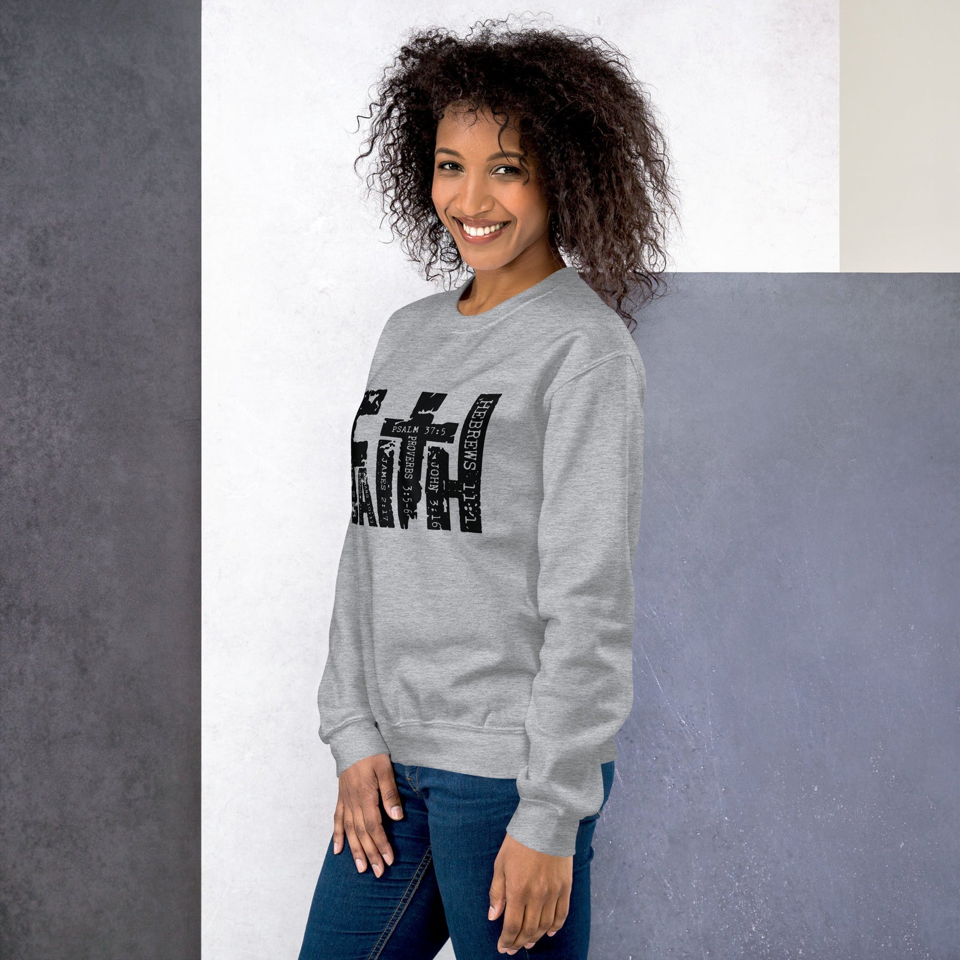 FAITH Unisex Sweatshirt - Faith Expressions