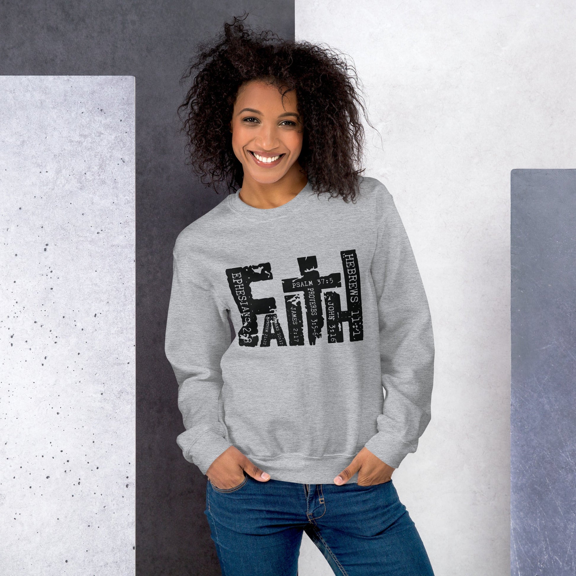FAITH Unisex Sweatshirt - Faith Expressions