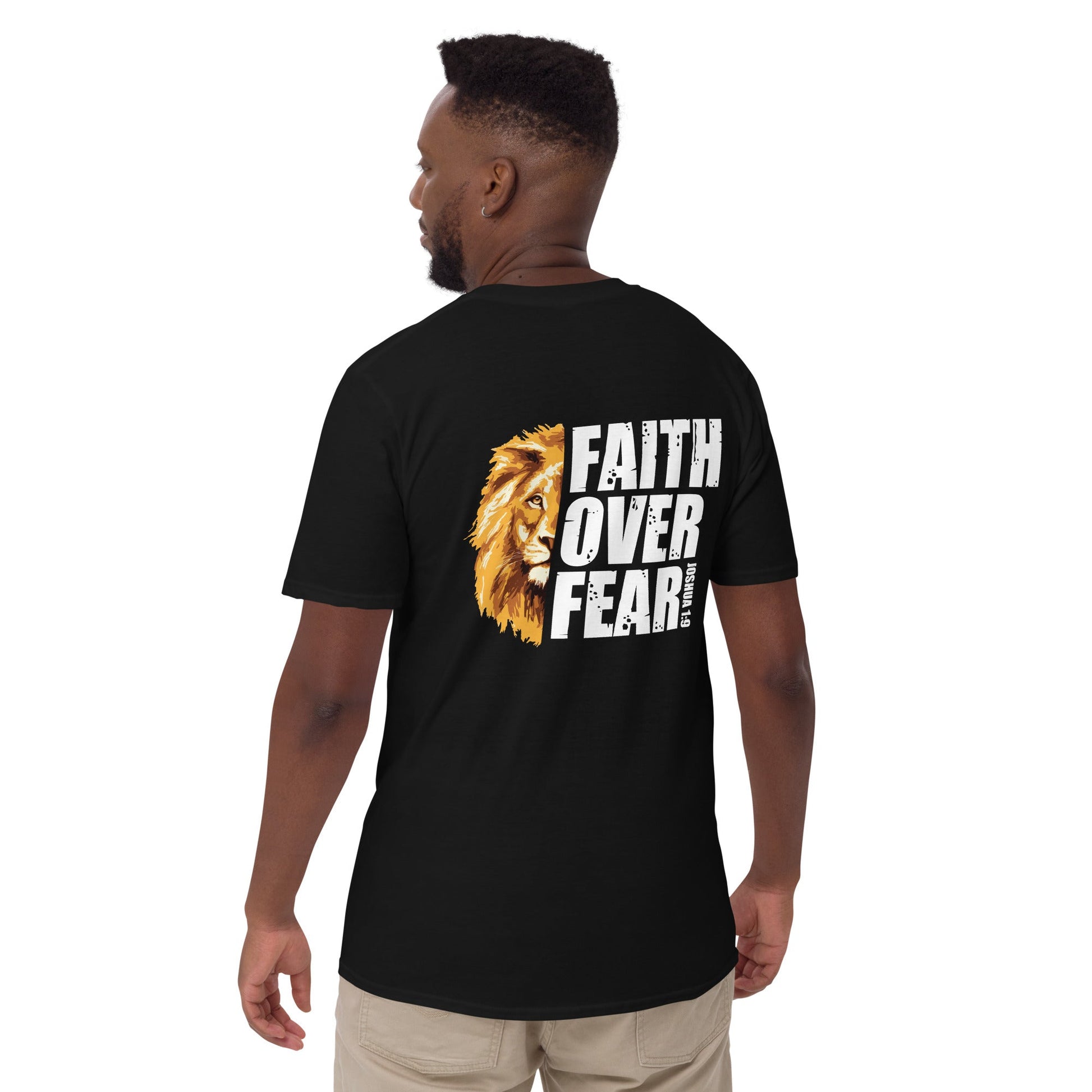 FOF Short - Sleeve Unisex T-Shirt (Back) - Faith Expressions