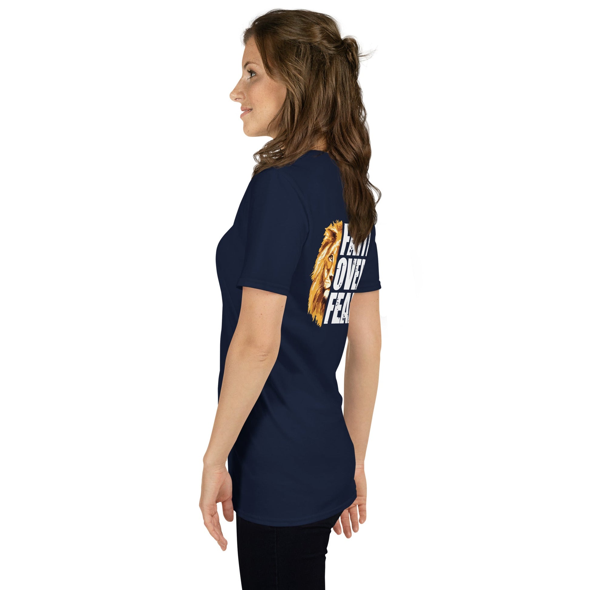 FOF Short - Sleeve Unisex T-Shirt (Back) - Faith Expressions