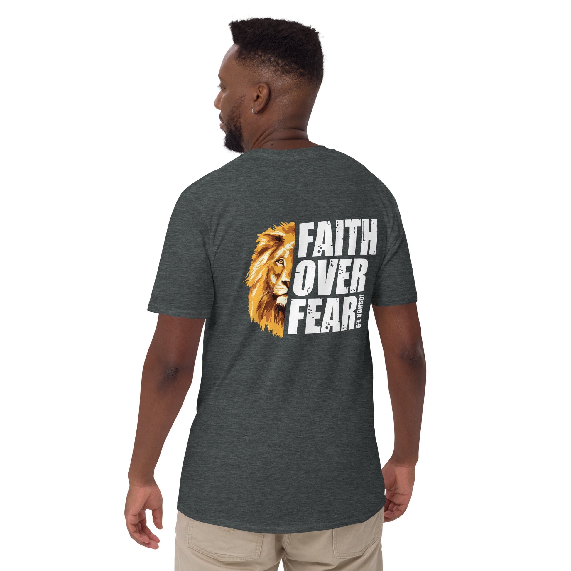 FOF Short - Sleeve Unisex T-Shirt (Back) - Faith Expressions