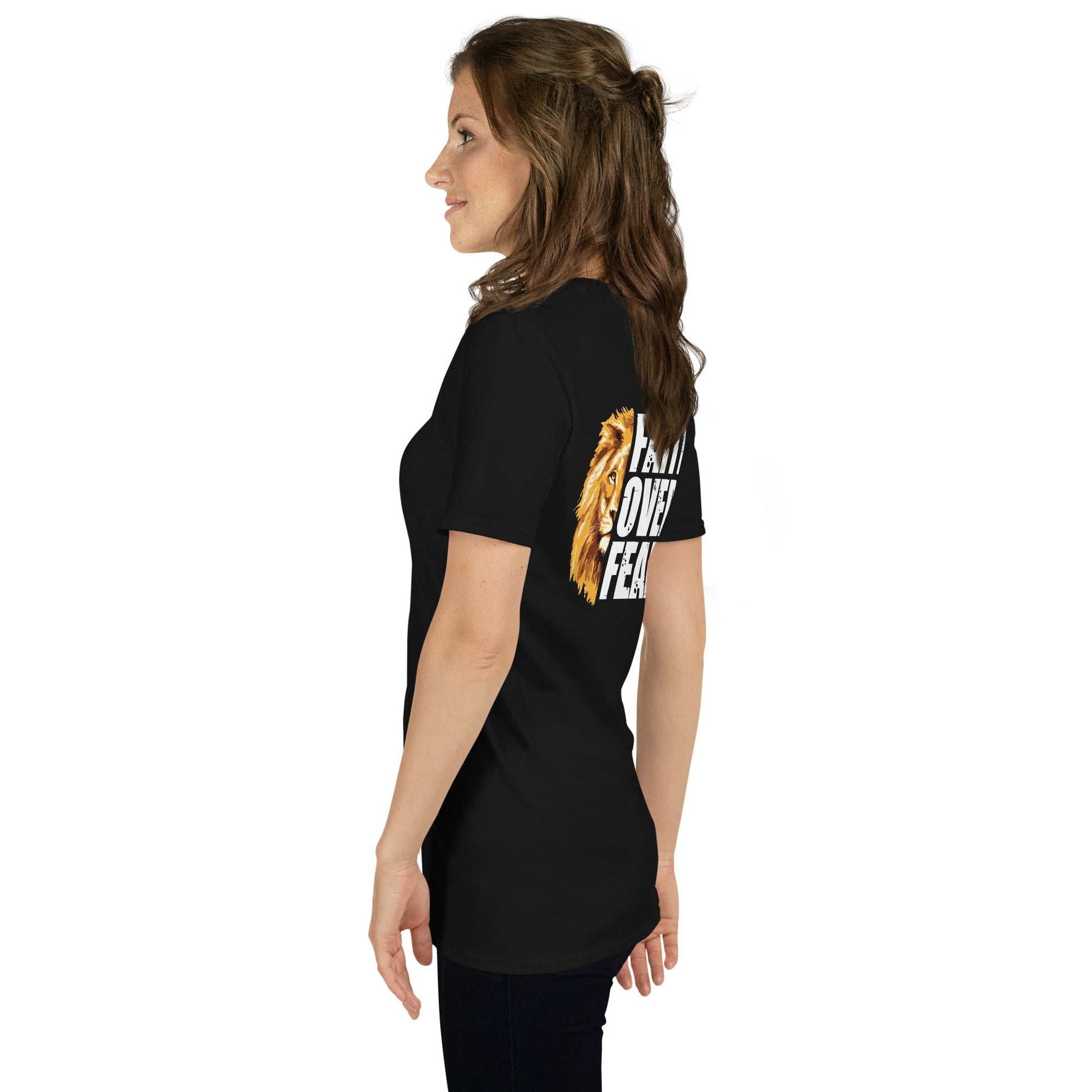 FOF Short - Sleeve Unisex T-Shirt (Back) - Faith Expressions