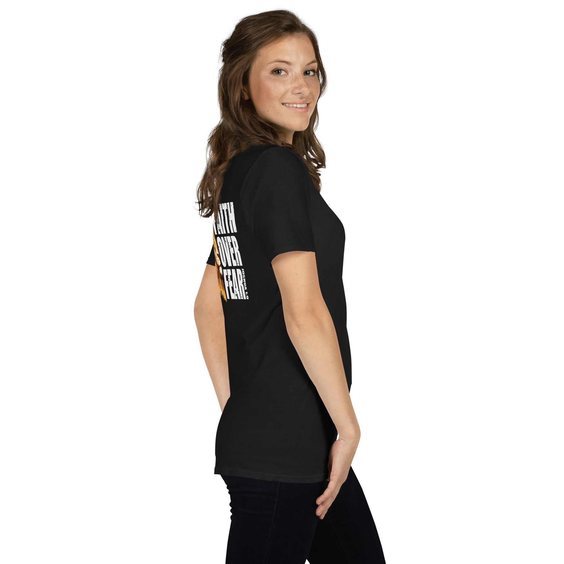 FOF Short - Sleeve Unisex T-Shirt (Back) - Faith Expressions