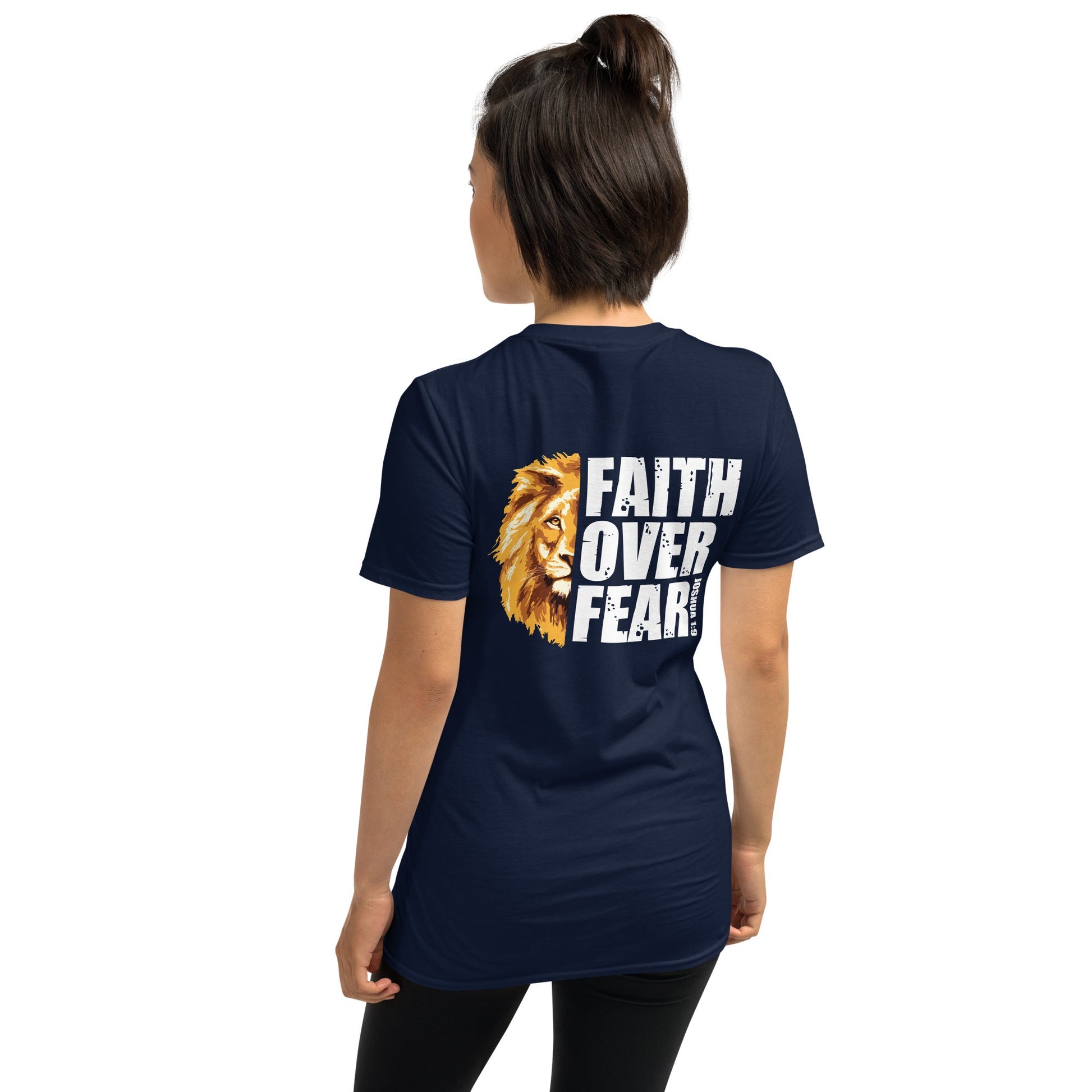 FOF Short - Sleeve Unisex T-Shirt (Back) - Faith Expressions