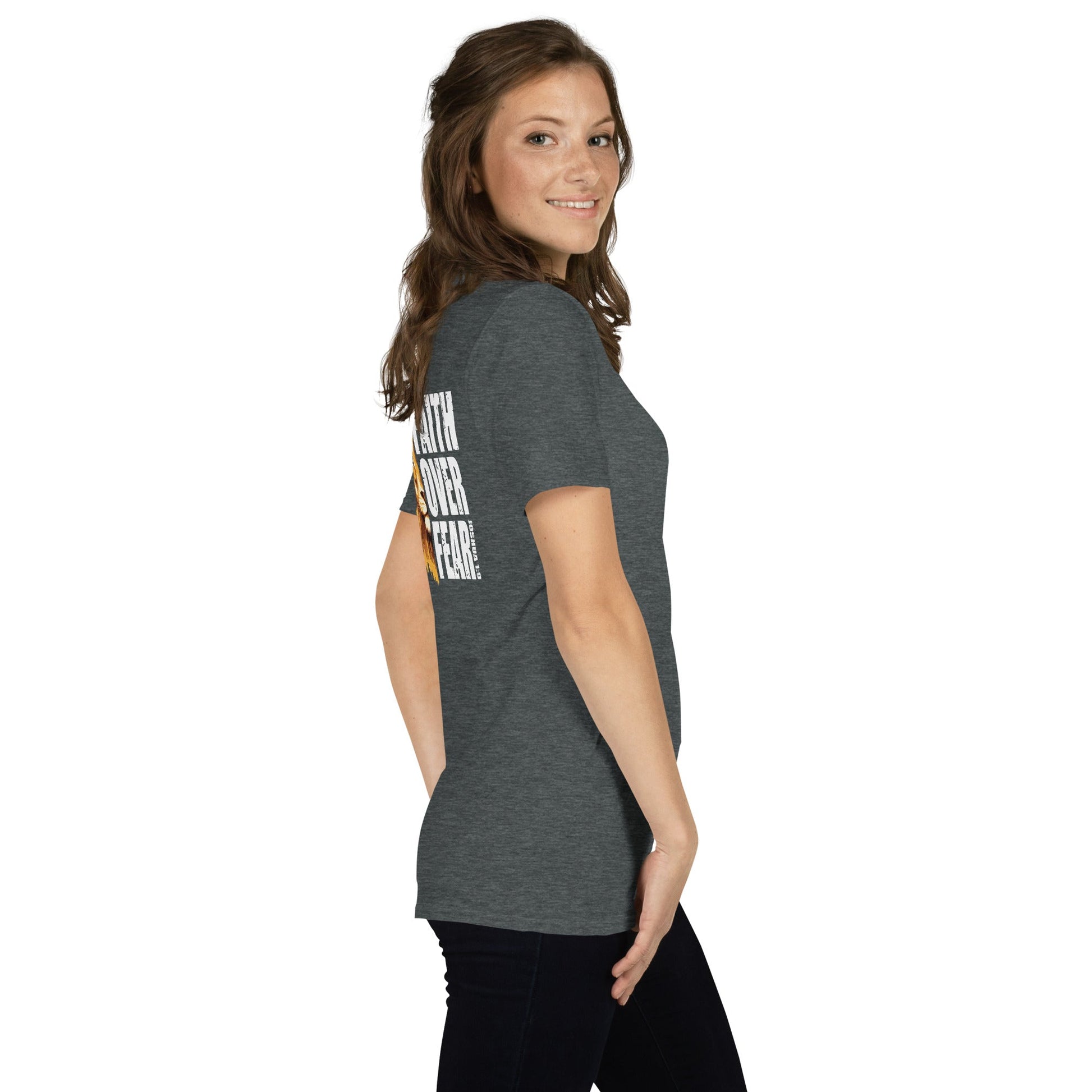 FOF Short - Sleeve Unisex T-Shirt (Back) - Faith Expressions