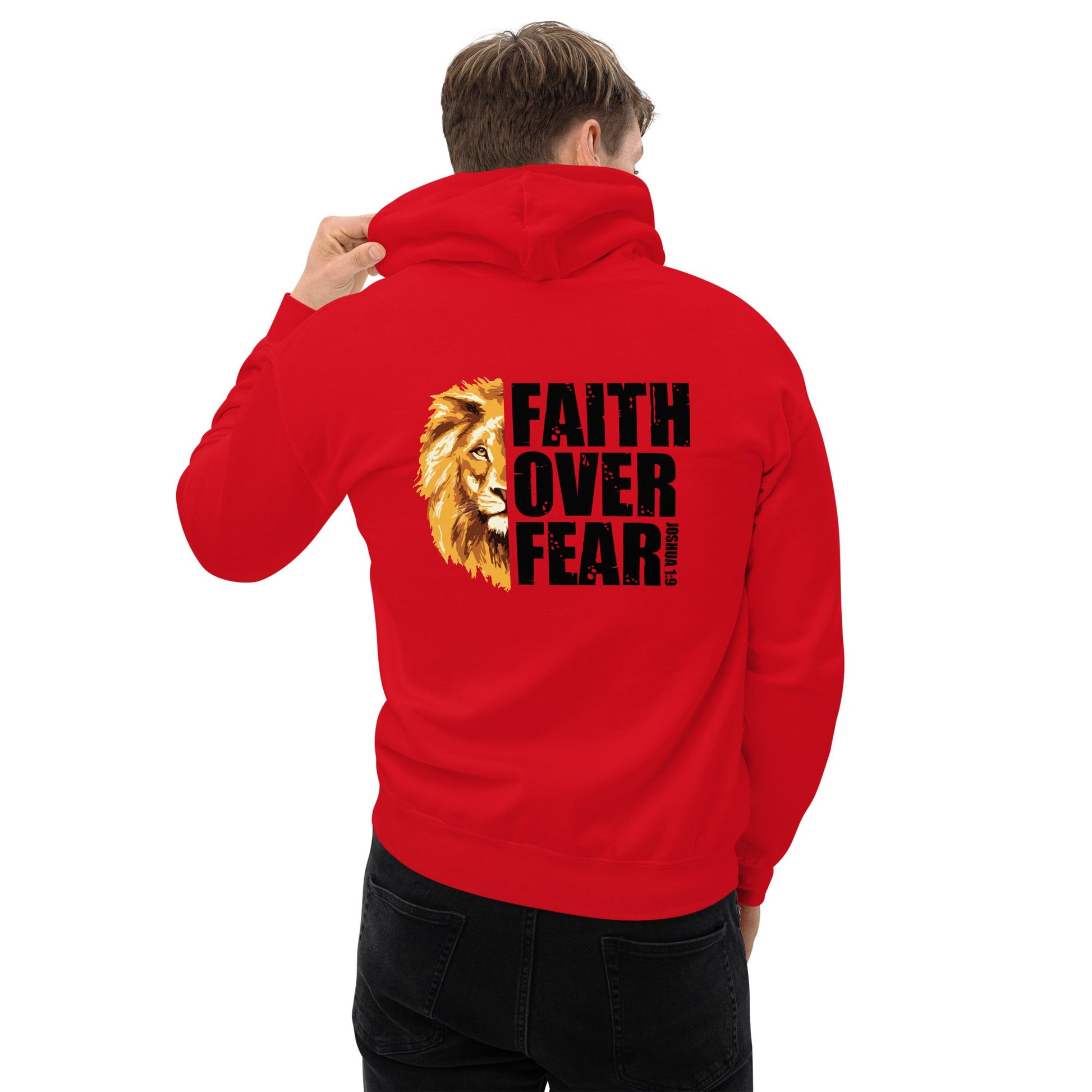 FOF Unisex Hoodie Back - Faith Expressions