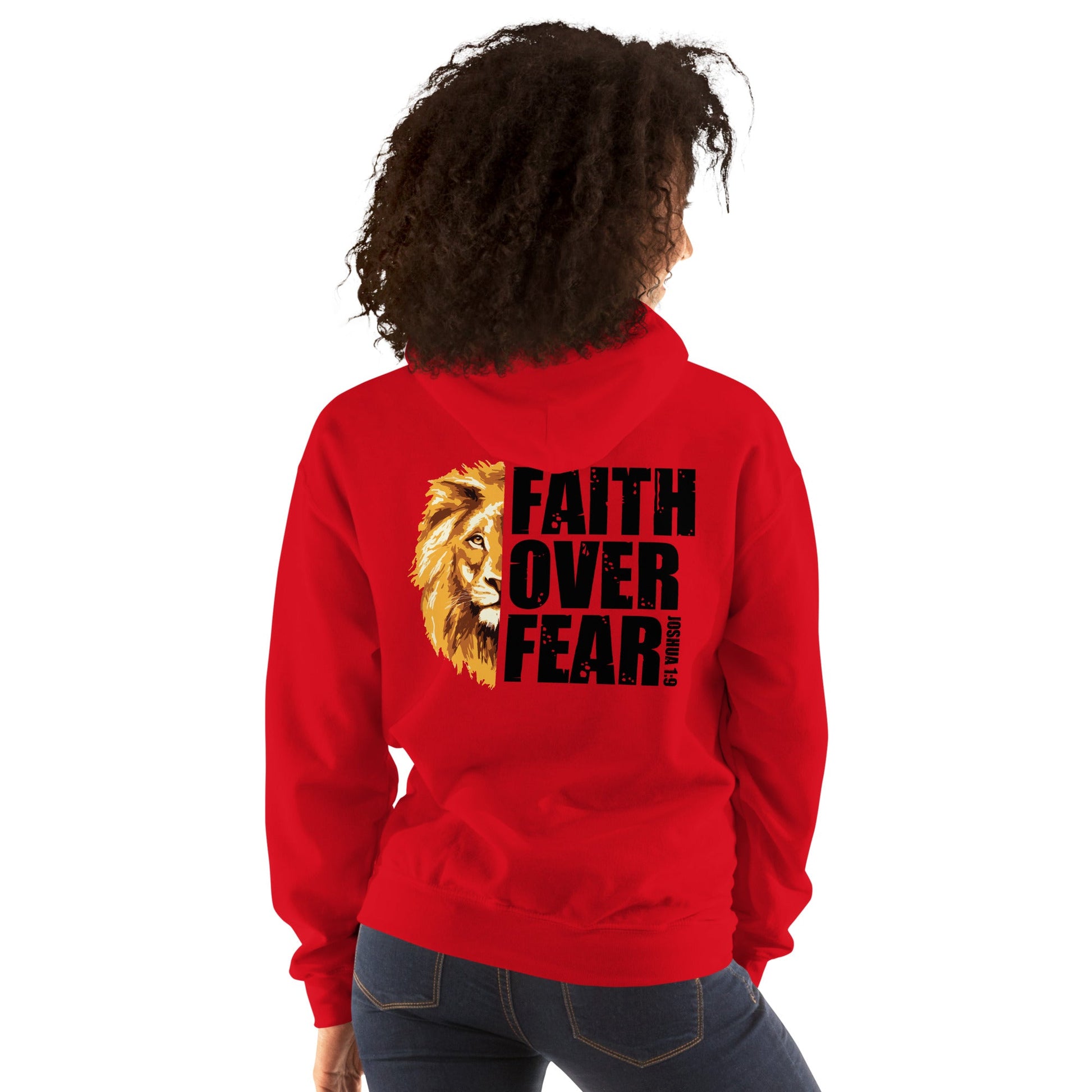 FOF Unisex Hoodie Back - Faith Expressions