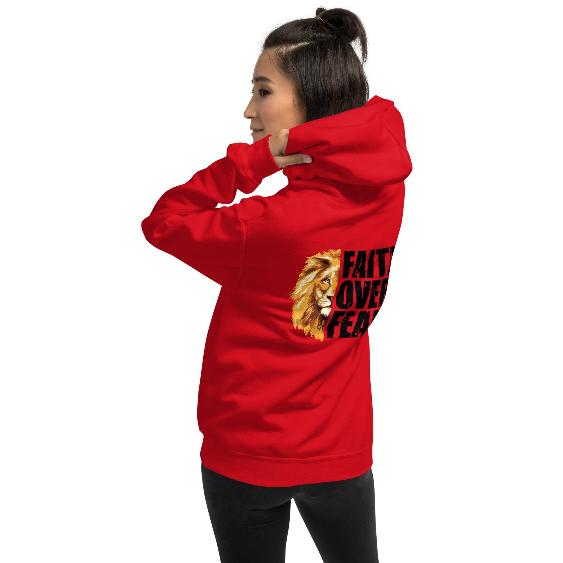 FOF Unisex Hoodie Back - Faith Expressions