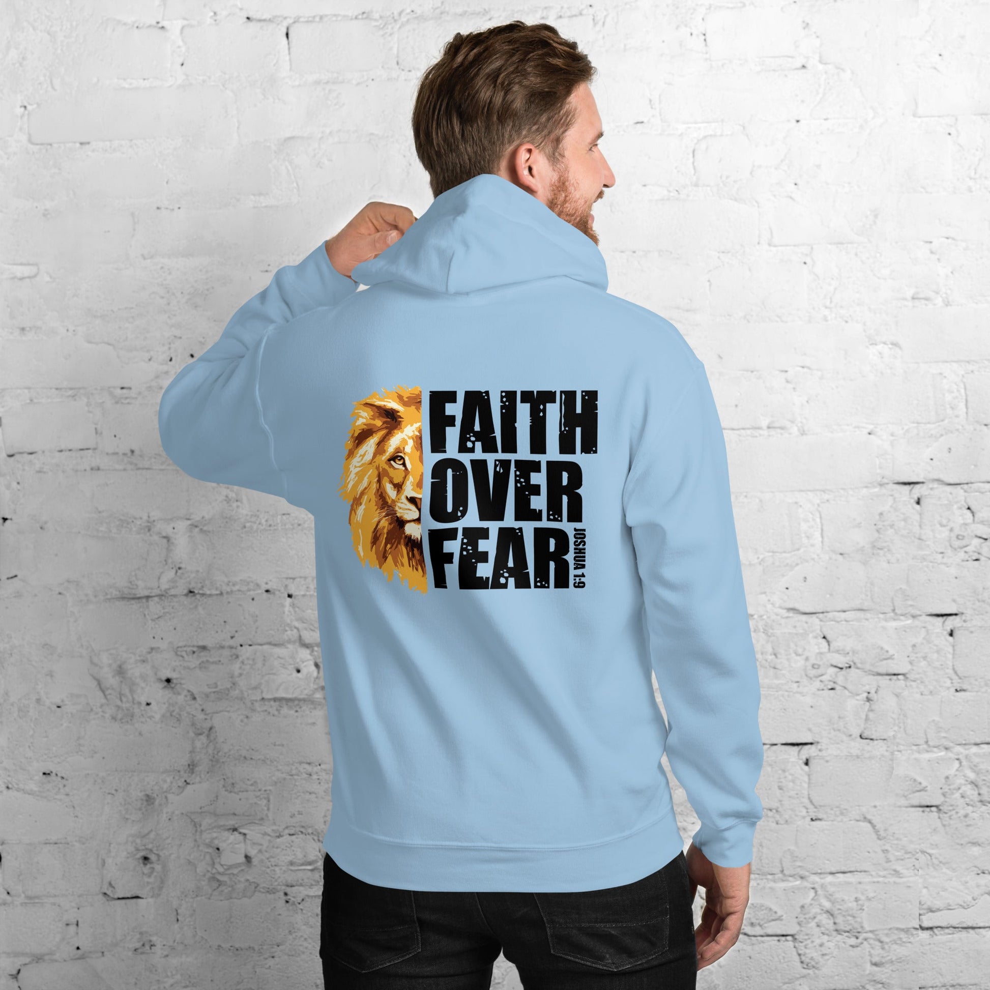 FOF Unisex Hoodie Back - Faith Expressions