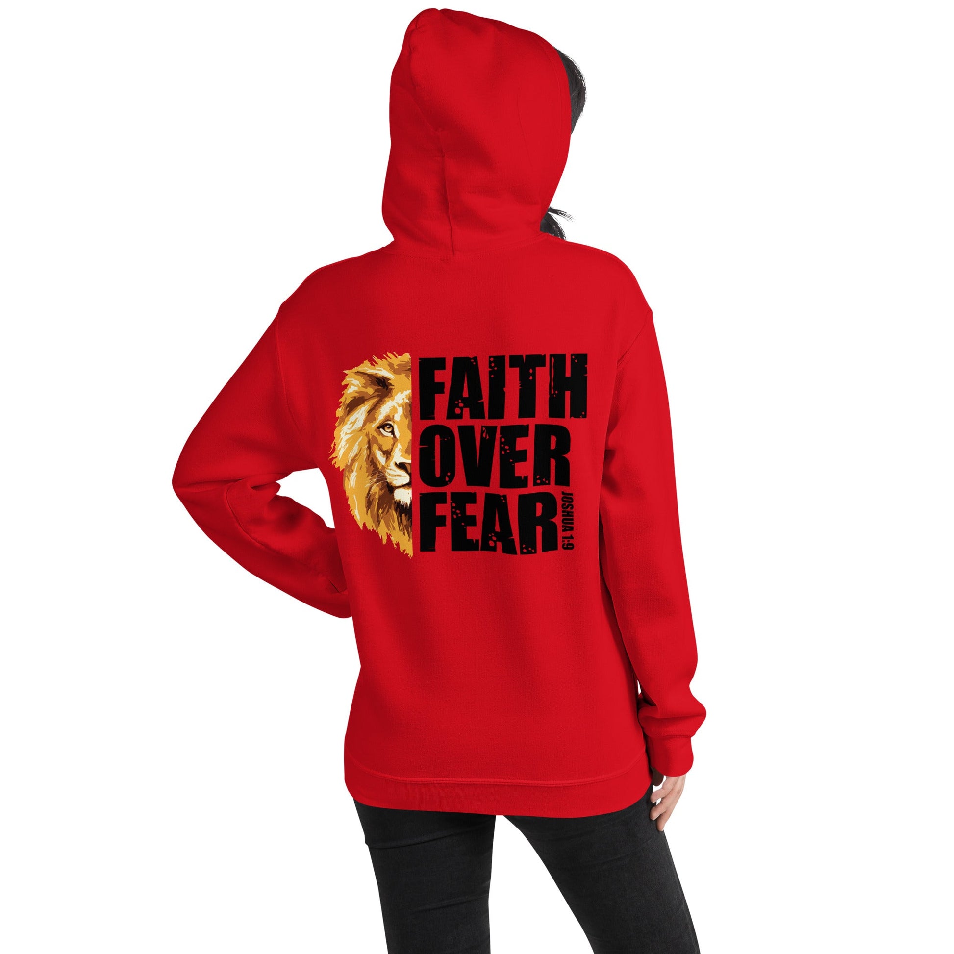 FOF Unisex Hoodie Back - Faith Expressions