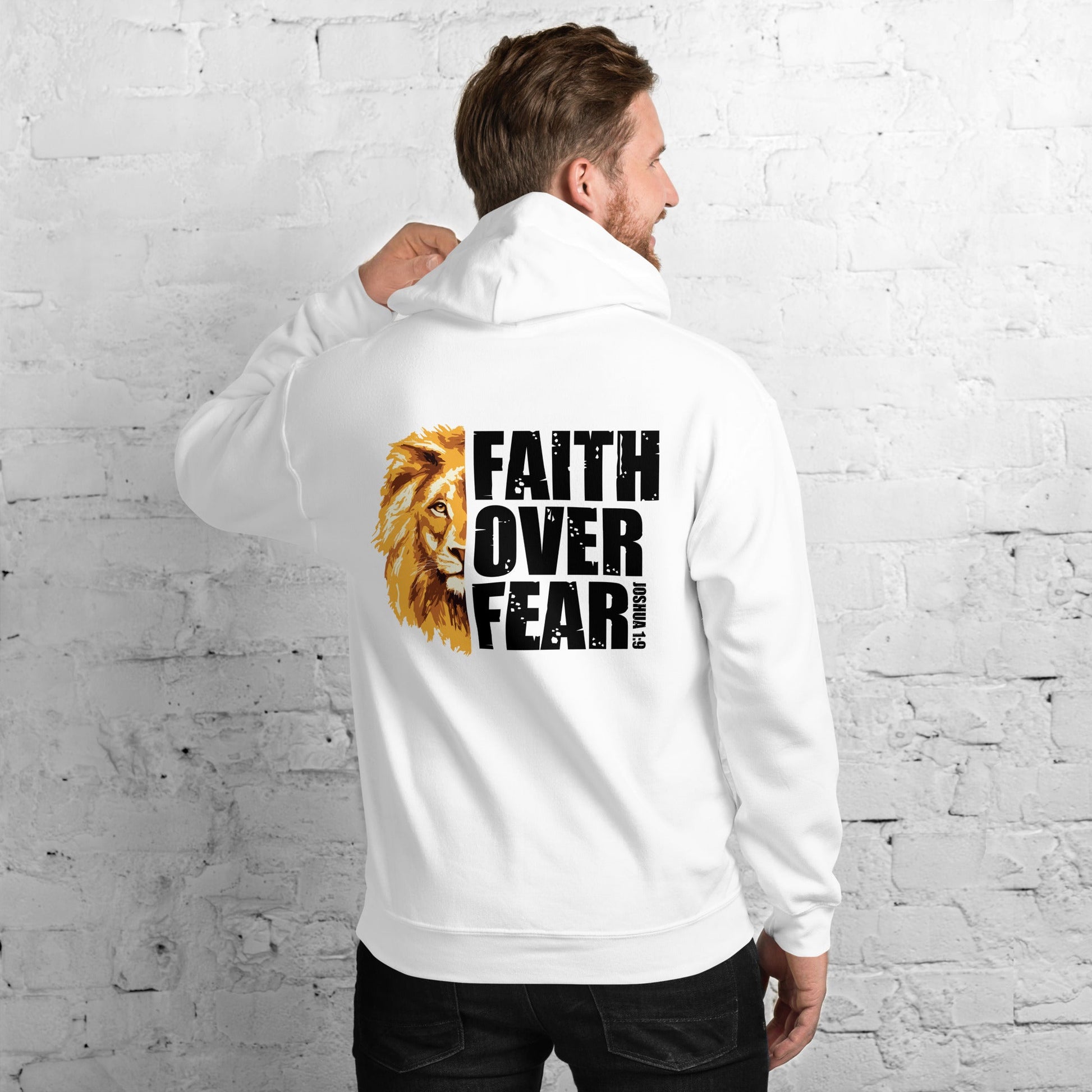 FOF Unisex Hoodie Back - Faith Expressions