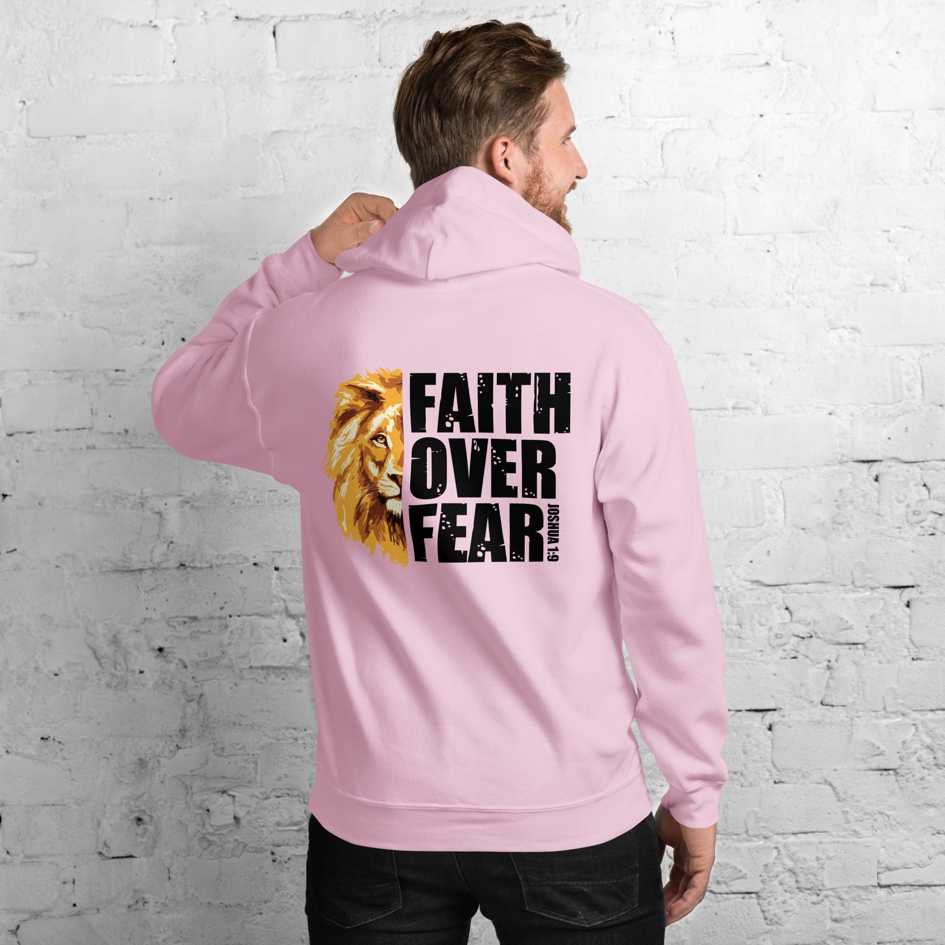 FOF Unisex Hoodie Back - Faith Expressions