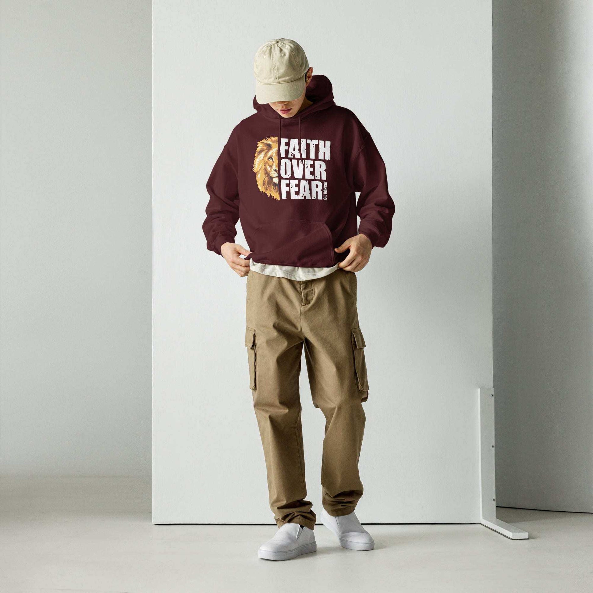 FOF Unisex Hoodie Front II - Faith Expressions