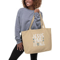 Paid In Full Large organic tote bag - Faith Expressions